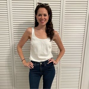 Nicole White Top - Nadine Merabi